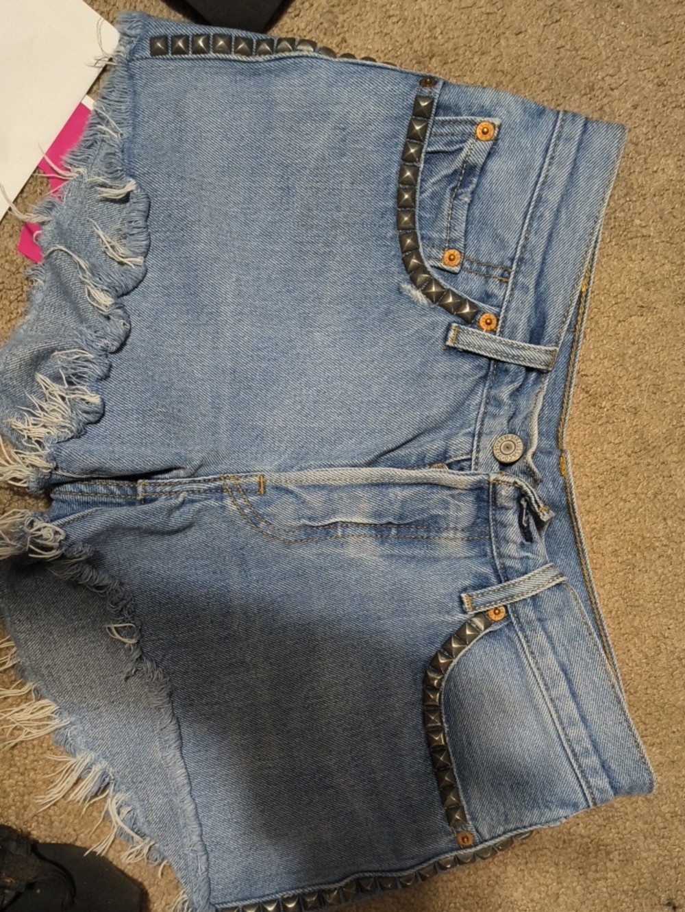 Levi Studded Shorts